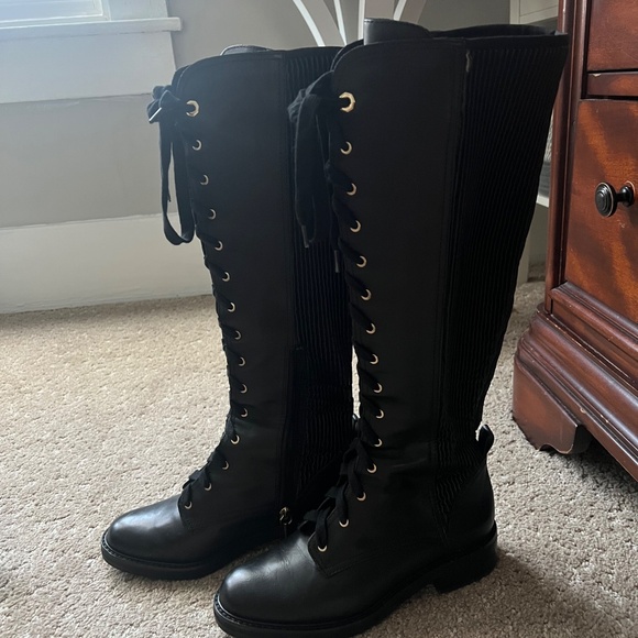 Black leather Riding Boots - Picture 4 of 4